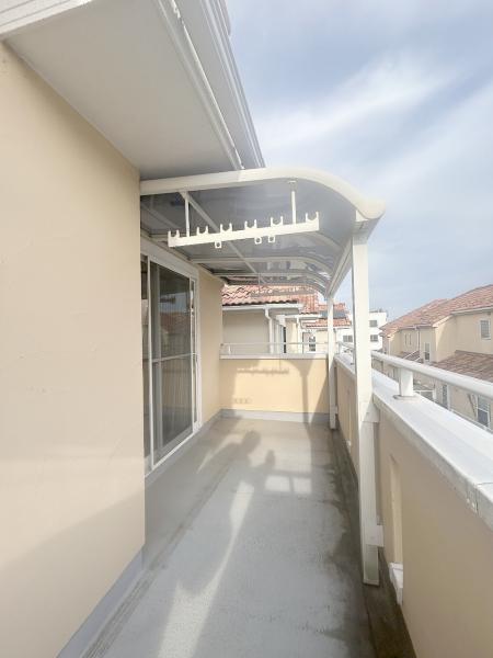 日野市三沢　中古戸建 バルコニー