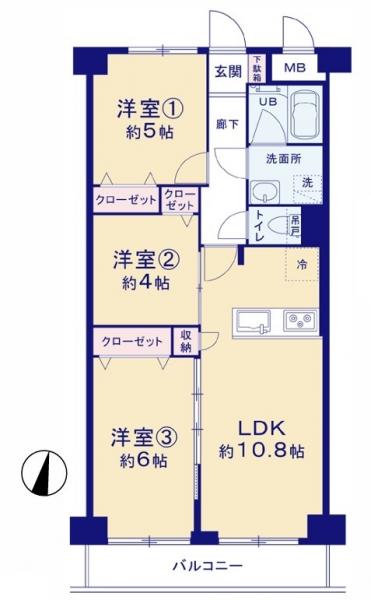 中古マンション 川口市前上町 JR京浜東北線川口駅 2,090万円