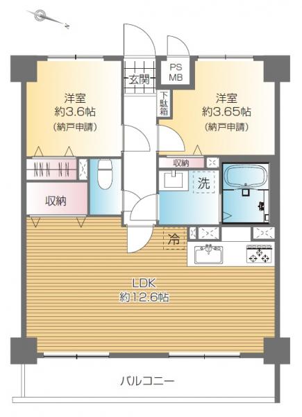 中古マンション 板橋区栄町 東武東上線大山駅 4,080万円
