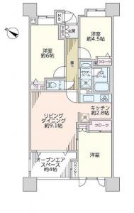 中古マンション 葛飾区南水元１丁目2-10 千代田常磐線亀有駅 32800000