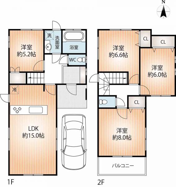中古戸建 神戸市長田区滝谷町３丁目 神戸電鉄有馬線丸山駅 2,490万円