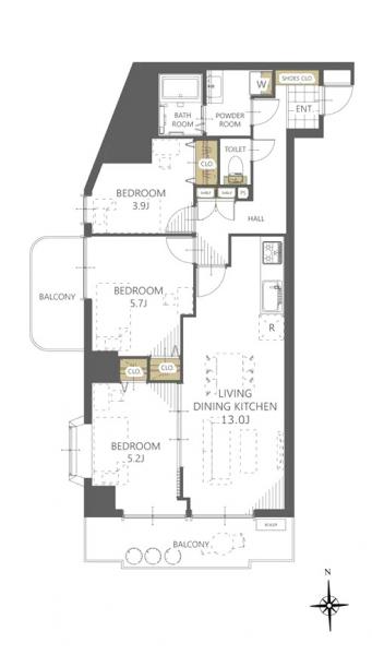 中古マンション さいたま市大宮区土手町１丁目 東武野田線北大宮駅 2,590万円