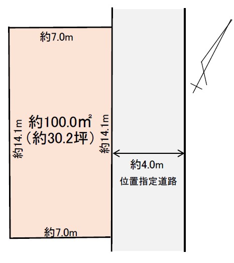 土地 川口市大字里 埼玉高速鉄道新井宿駅 2,780万円