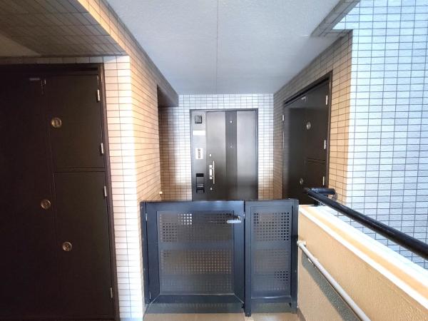 桜上水南パークハウス 玄関