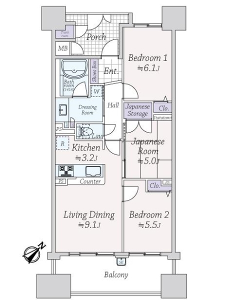 中古マンション 大阪府大阪市此花区島屋6丁目 JR桜島線ユニバーサルシティ駅 2,980万円