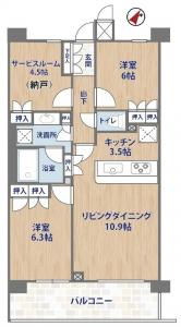 中古マンション 青梅市河辺町５丁目18-4 JR青梅線河辺駅 25900000