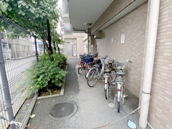 レクセルマンション中神 駐輪場