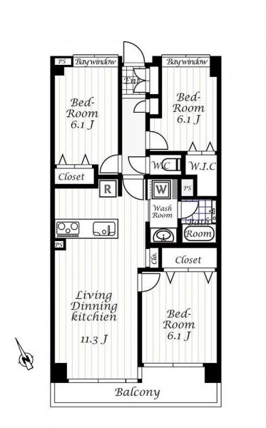 中古マンション さいたま市南区鹿手袋６丁目 JR埼京線武蔵浦和駅 4,250万円