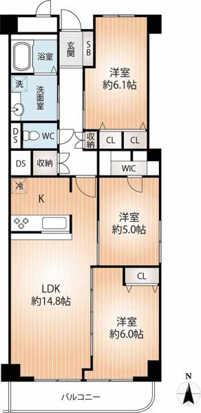 中古マンション 神戸市中央区熊内町５丁目 神戸市営地下鉄西神山手線新神戸駅 2,190万円