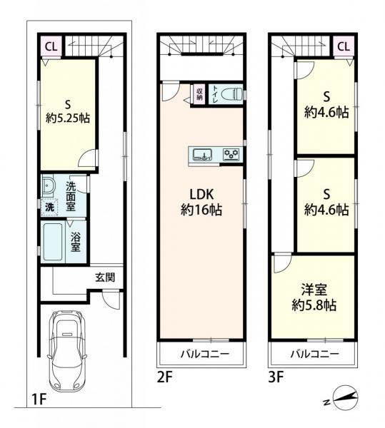 新築戸建 大阪市都島区都島中通３丁目 大阪メトロ谷町線野江内代駅 4,980万円