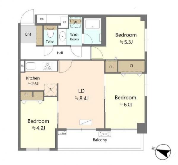 中古マンション 大田区大森南５丁目 JR京浜東北線大森駅 3,980万円