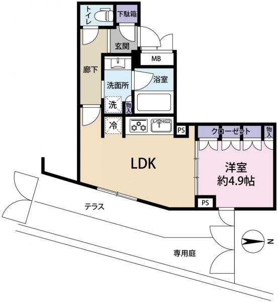 中古マンション 杉並区上荻２丁目 JR中央線荻窪駅 4,180万円