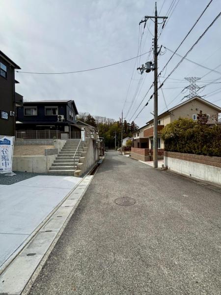 北区京地4丁目 前面道路含む現地写真