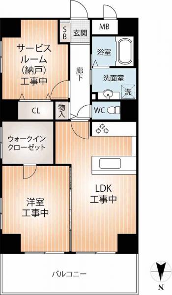 中古マンション 神戸市兵庫区鍛冶屋町２丁目 神戸市営地下鉄海岸線中央市場前駅 2,280万円