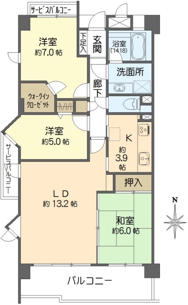 中古マンション 大阪府枚方市香里園町 京阪本線香里園駅 3,190万円