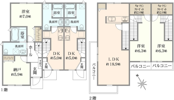 中古戸建 東京都葛飾区金町３丁目 千代田常磐線金町駅 8,000万円