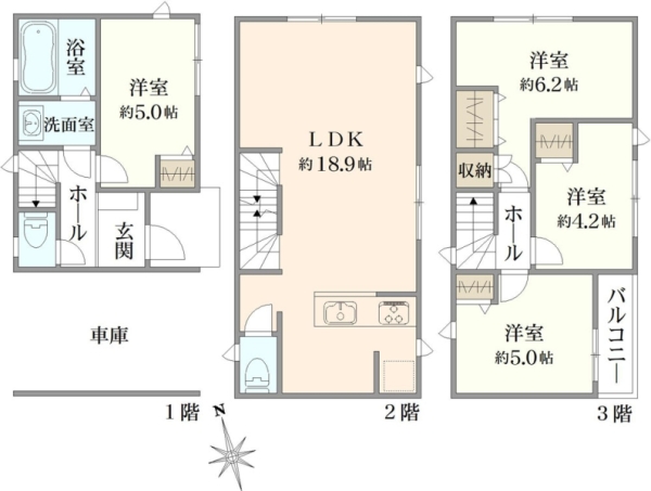 中古戸建 埼玉県さいたま市南区根岸３丁目 JR京浜東北線南浦和駅 4,980万円