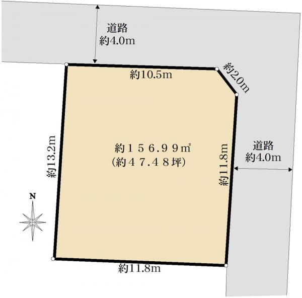 土地 東京都小平市花小金井南町３丁目 西武西武園線花小金井駅 5,200万円