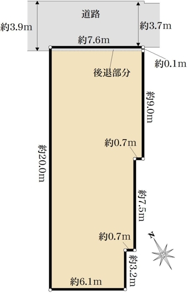 土地 東京都世田谷区宮坂３丁目 小田急線経堂駅 1億3,000万円