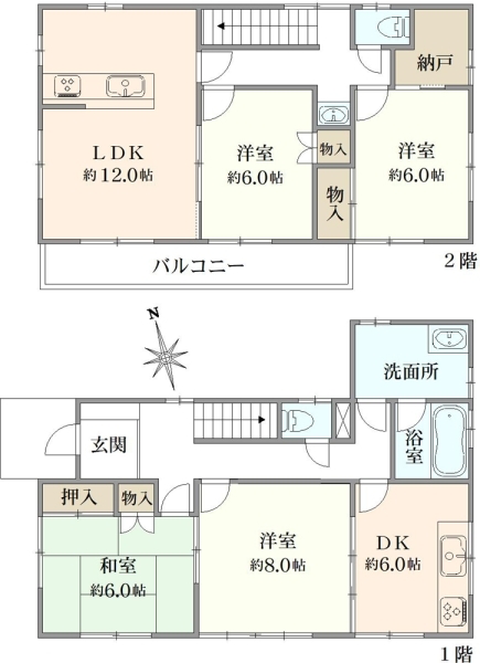 中古戸建 東京都小金井市東町４丁目 JR中央本線東小金井駅 6,980万円