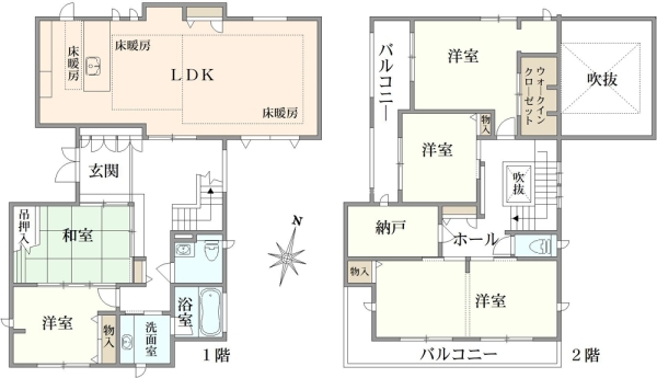 中古戸建 大阪府枚方市東中振２丁目 京阪本線光善寺駅 7,980万円