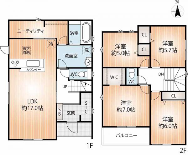 新築戸建 神戸市北区小倉台２丁目 神戸電鉄有馬線谷上駅 3,880万円