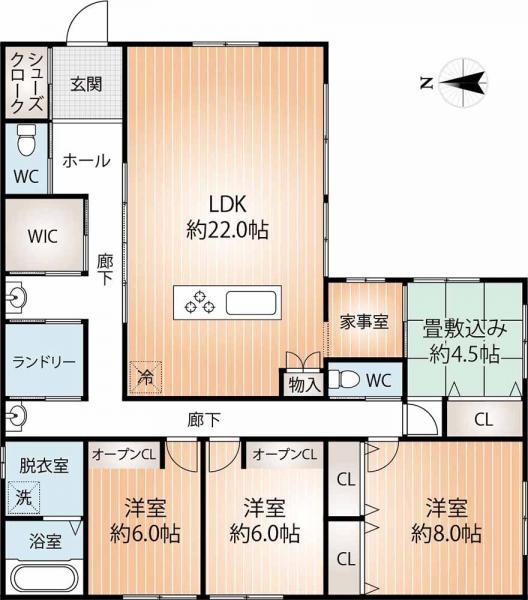 新築戸建 神戸市北区星和台５丁目 神戸電鉄粟生線藍那駅 5,280万円