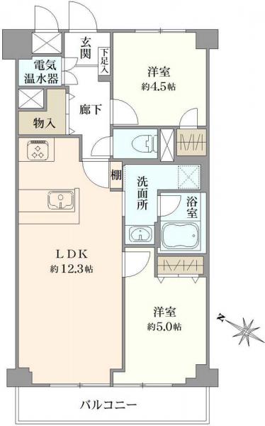 中古マンション 東京都渋谷区初台１丁目 京王競馬場線初台駅 6,990万円