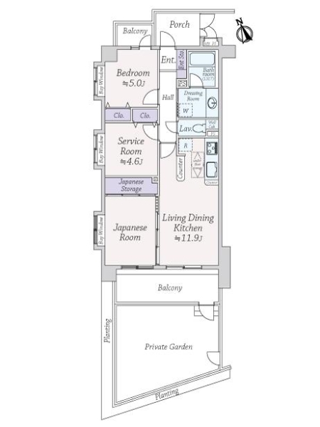 中古マンション 東京都小平市美園町３丁目 西武西武園線小平駅 3,280万円
