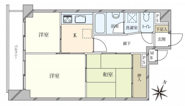 中古マンション 兵庫県神戸市灘区水道筋６丁目 阪急神戸線王子公園駅 1,130万円
