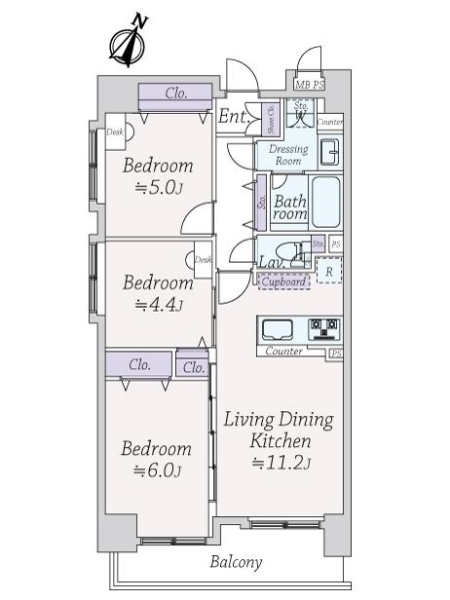 中古マンション 東京都国分寺市泉町３丁目 JR中央本線西国分寺駅 5,099万円