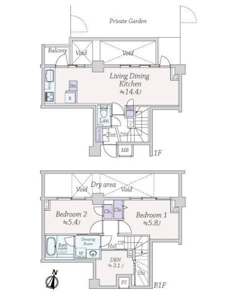 中古マンション 東京都品川区小山台１丁目 東急目黒線武蔵小山駅 8,780万円