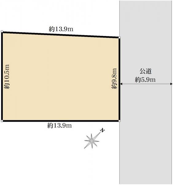 土地 東京都杉並区成田東2丁目 京王井の頭線浜田山駅 9,480万円