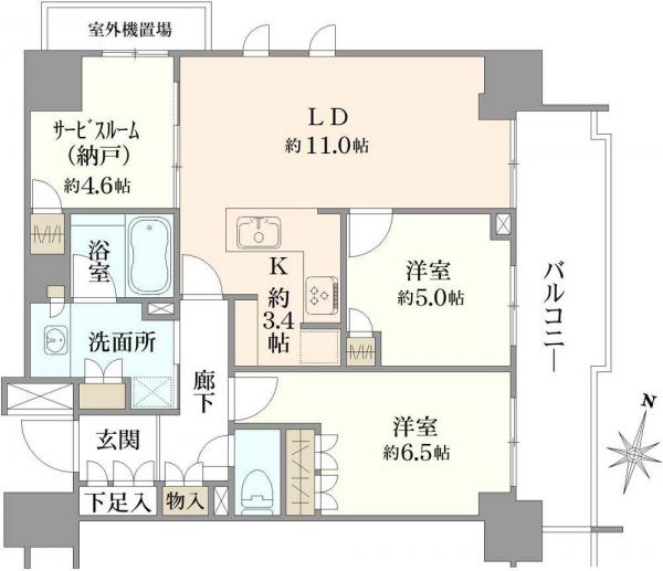 中古マンション 東京都葛飾区亀有３丁目 千代田常磐線亀有駅 6,980万円