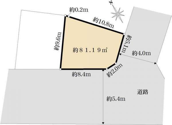 土地 東京都中野区鷺宮１丁目 西武西武園線都立家政駅 6,680万円