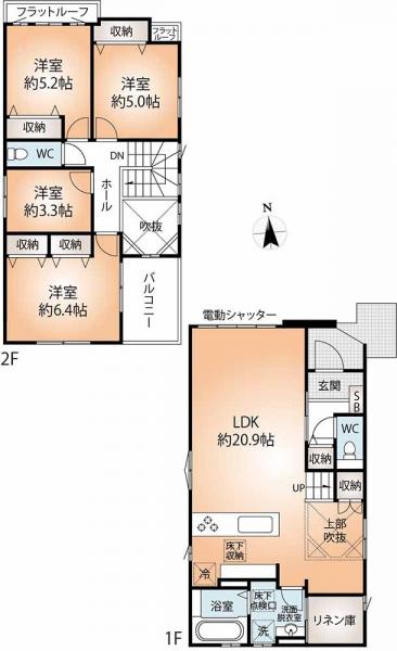 新築戸建 神戸市須磨区菅の台７丁目 神戸市営地下鉄西神山手線名谷駅 3,999万円