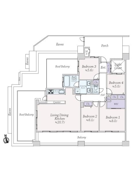 中古マンション 東京都立川市富士見町６丁目 JR中央本線立川駅 4,780万円