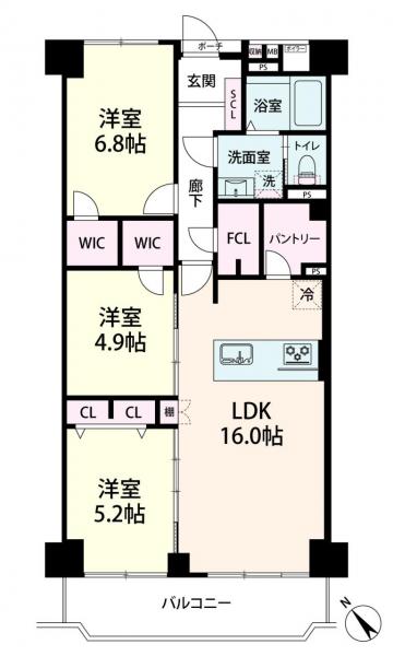 中古マンション 大阪市西淀川区佃2丁目13-19 阪神本線千船駅 2,690万円