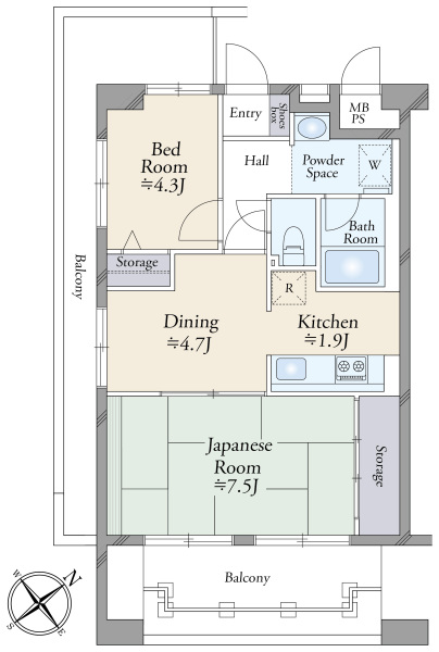 中古マンション 東京都大田区上池台４丁目 東急池上線長原駅 4,980万円