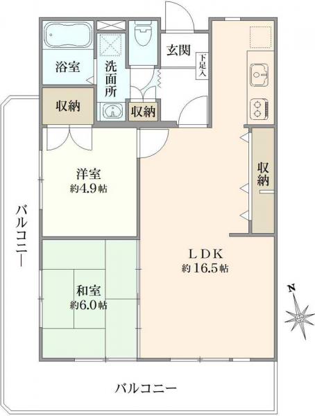 中古マンション 東京都西東京市保谷町２丁目 西武西武園線西武柳沢駅 1,980万円