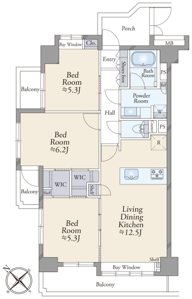 中古マンション 東京都台東区浅草３丁目 つくばエクスプレス浅草駅 7,580万円