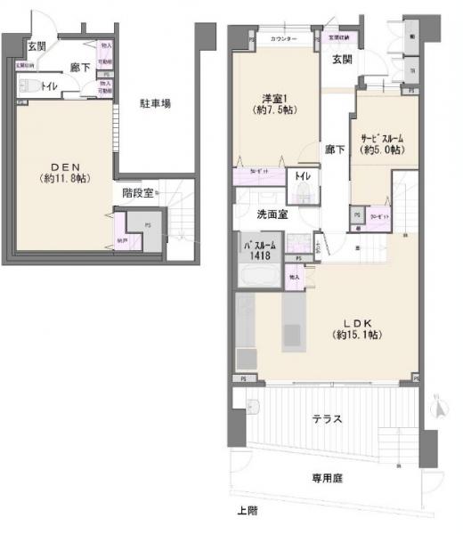 中古マンション 中野区中野６丁目 JR中央・総武線東中野駅 1億2,990万円