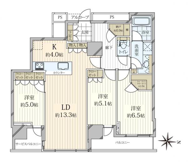 中古マンション 東京都港区港南4丁目 東京モノレール天王洲アイル駅 1億9,300万円
