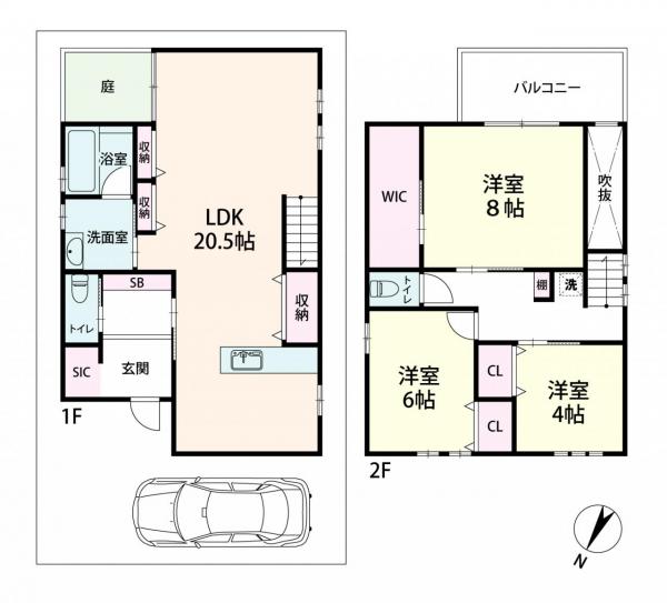 中古戸建 大阪市西淀川区中島１丁目 阪神なんば線出来島駅 3,980万円