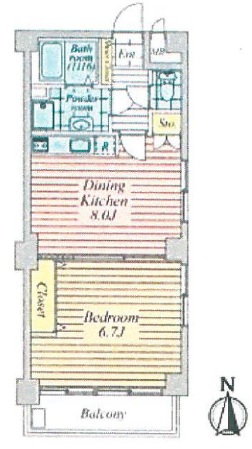 中古マンション 豊島区高田３丁目 JR山手線高田馬場駅 4,500万円
