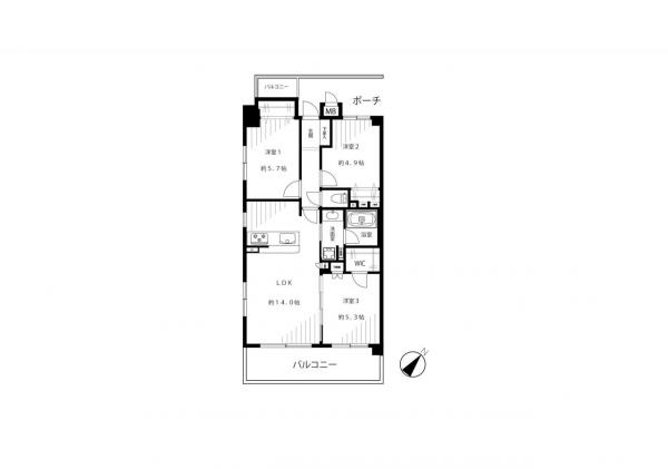 中古マンション 葛飾区東四つ木３丁目 京成押上線四ツ木駅 4,880万円