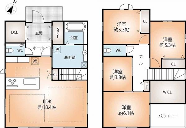 新築戸建 神戸市北区山の街 神戸電鉄有馬線山の街駅 3,680万円