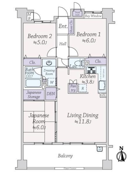 中古マンション 東京都江東区亀戸7丁目 JR中央・総武線亀戸駅 6,980万円