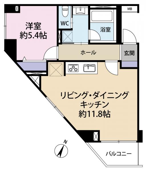 中古マンション 豊島区西池袋４丁目 有楽町線池袋駅 5,180万円