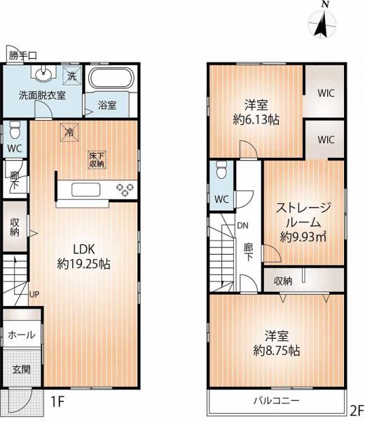 新築戸建 神戸市須磨区北落合４丁目 神戸市営地下鉄西神山手線名谷駅 3,880万円